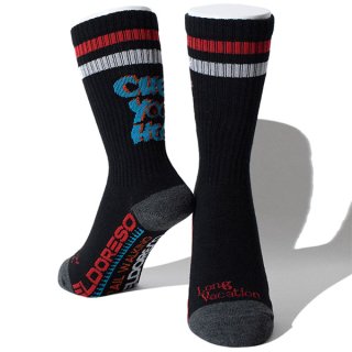 ELDORESO(エルドレッソ) Neo Middle Socks(Black) E7602522 メンズ・レディース ミドル丈ランニングソックス
