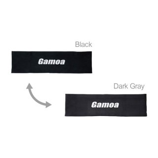 ★GAMOA(ガモア) HEAD BAND Black/Dark Gray メンズ・レディース ヘッドバンド