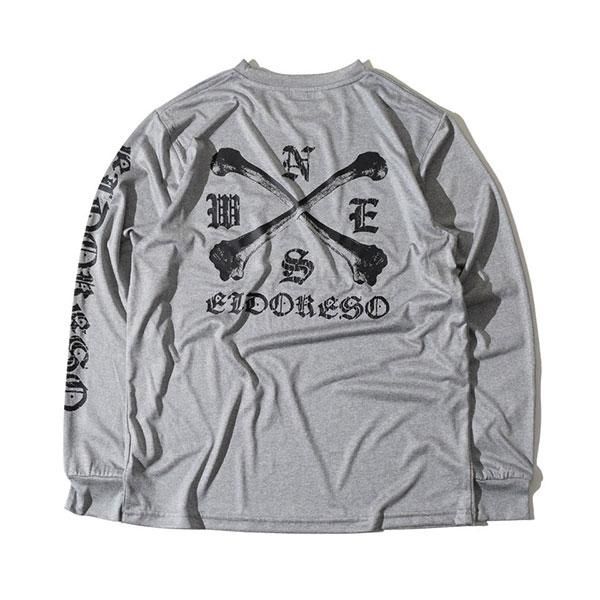 ELDORESO(エルドレッソ) Cross Long T(Gray) E1102622 メンズ 