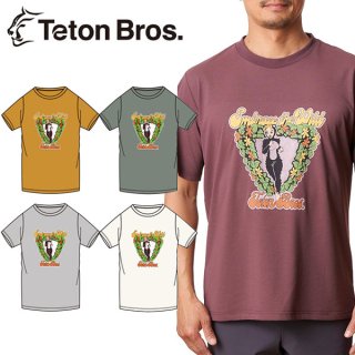 Teton Bros. ティートンブロス TB Embrace the Wild Tee TB231-82M メンズ 半袖Tシャツ