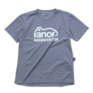 ranor ラナー BASIC T-SHIRT MOKU×WHITE 817-1-147 メンズ・レディース 半袖Tシャツ