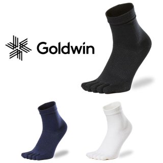 Goldwin(ゴールドウィン) Paper Fiber(ペーパーファイバー) C3fit 5-Toe Quarter Socks メンズ・レディース ランニングソックス