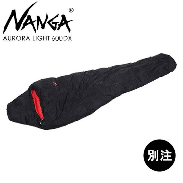 NANGA ナンガ 別注 AURORA light 600DX/オーロラライト600DX BLK ...