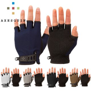AXESQUIN アクシーズクイン UV Mesh Finger Cut Glove AG6707 メンズ・レディース フィンガーレスのメッシュグローブ 手袋