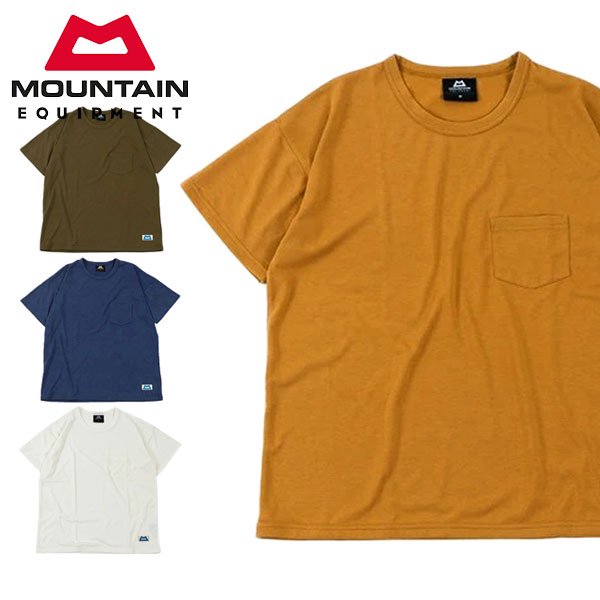 Mountain Equipment マウンテンイクイップメント Quick DRY Pocket Tee/クイックドライ ポケットTシャツ 425781 メンズ・レディース 半袖Tシャツ - トレイルランニング装備の通販ショップ「ソトアソ本店」