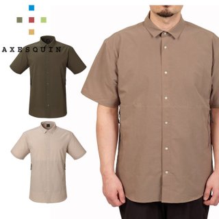 AXESQUIN アクシーズクイン S/S Ventilation Shirt 011029 メンズ ベンチレーションシャツ 半袖シャツ