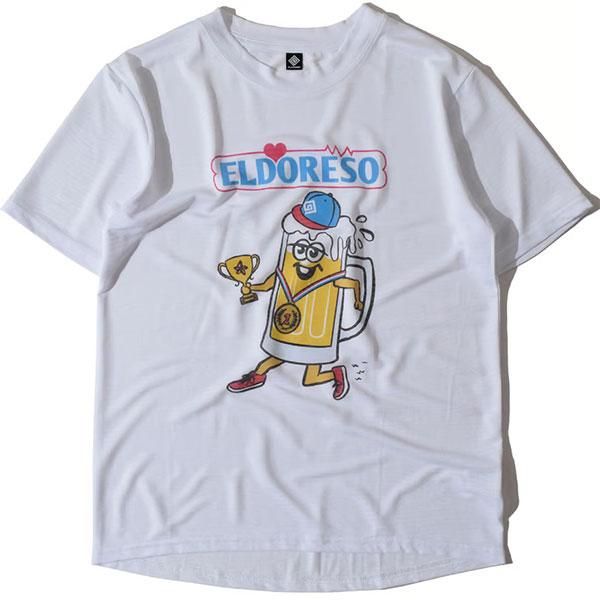 ELDORESO Beerman Tee white S 新作 ランニング