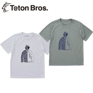 Teton Bros. ティートンブロス Tsurugi 10th Tee (Unisex) TB233-51M メンズ・レディース 半袖Tシャツ