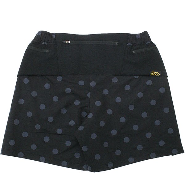 ranor ラナー DOTS MIDDLE SHORTS BLACK×CHARCOAL 817-1-233 メンズ