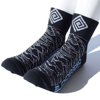 ELDORESO ɥå Pleasures Socks(Black) E7603014 󥺡ǥ 硼Ⱦ˥󥰥å