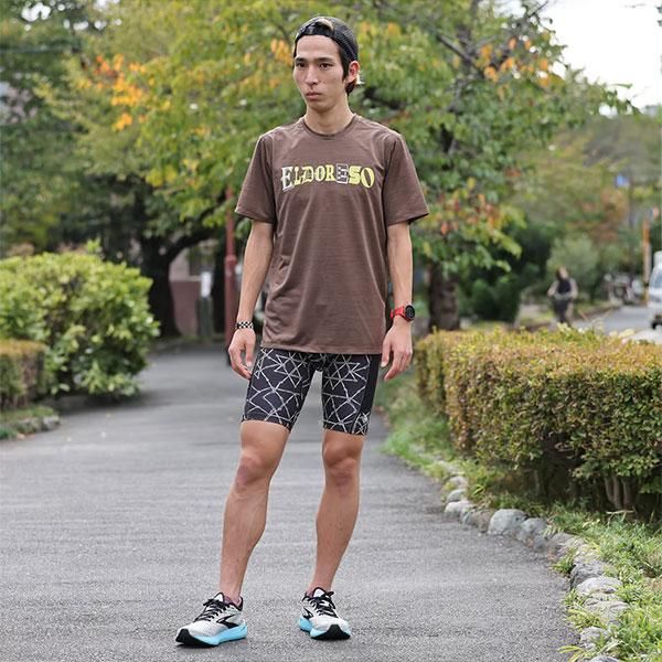 ELDORESO エルドレッソ Kiptum Middle Spats(Black) E2405224 メンズ・レディース ハーフタイツ ランニングタイツ スパッツ - トレイルランニング装備の通販ショップ「ソトアソ本店」 ELDORESO エルドレッソ Kiptum Middle Spats(Black) E2405224 メンズ・レディース ハーフタイツ ランニングタイツ スパッツ - トレイルランニング装備の通販ショップ「ソトアソ本店」