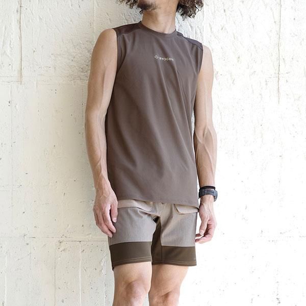 RYOGEN リョウゲン ONEDAY SLEEVELESS BROWN RGT-17-3 メンズ