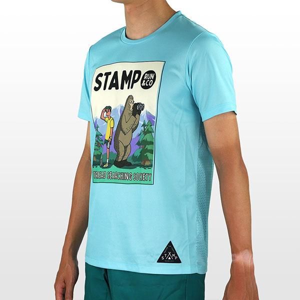 STAMP RUN＆CO スタンプ ランアンドコー STAMP GRAPHIC RUN TEE