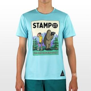 STAMP RUNCO  󥢥ɥ STAMP GRAPHIC RUN TEE (TRAIL HEAD) 󥺡ǥ Ⱦµ T
