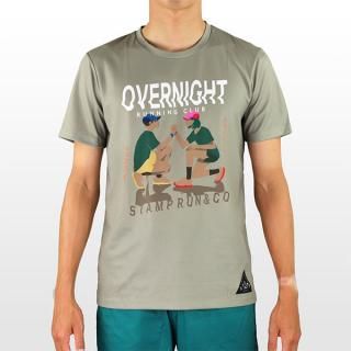 STAMP RUNCO  󥢥ɥ STAMP GRAPHIC RUN TEE (OVER NIGHT RUNNING CLUB) 󥺡ǥ Ⱦµ T