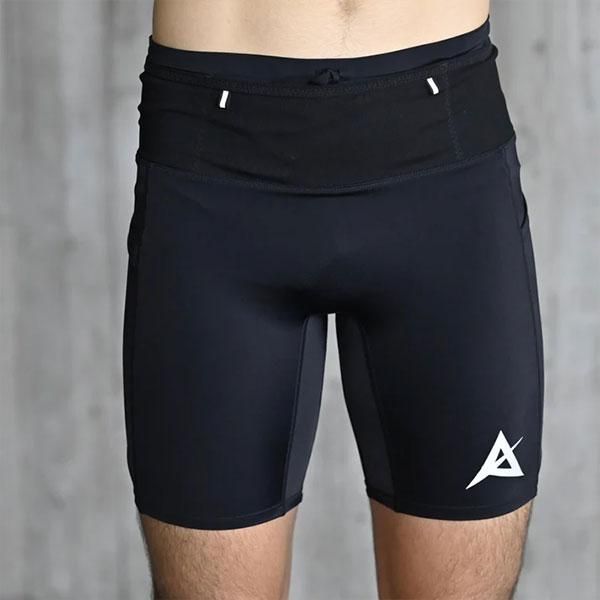 AKIV アキ 2-in-1 Multi-Pocket Pro Tights Unisex | For Road