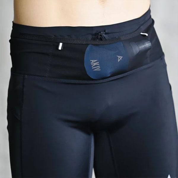 AKIV アキ 2-in-1 Multi-Pocket Pro Tights Unisex | For Road