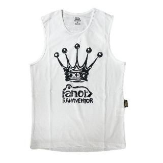 ranor ʡ SR-graphic BACKMESH NOSLEEVE WHITE 825-1-109 󥺡ǥ ɥ饤 Ρ꡼֥ 󥯥ȥå