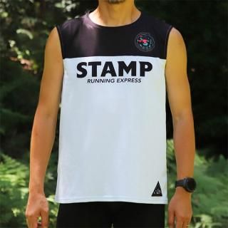 STAMP RUNCO  󥢥ɥ STAMP GRAPHIC TANK(RUNNING EXPRESs) 󥺡ǥ Ρ꡼֥ 󥯥ȥå