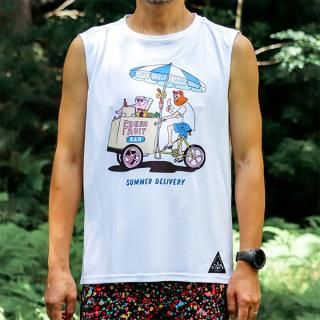 STAMP RUNCO  󥢥ɥ STAMP GRAPHIC TANK(SUMMER DELIVERY) 󥺡ǥ Ρ꡼֥ 󥯥ȥå