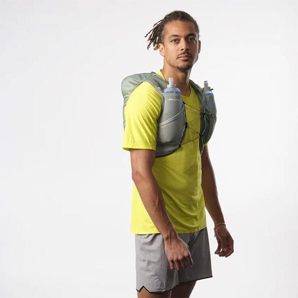 SALOMON ACTIVE SKIN 8ランニングベスト（フラスク付） SALOMON ACTIVE SKIN 8 SET | Runtrip Store