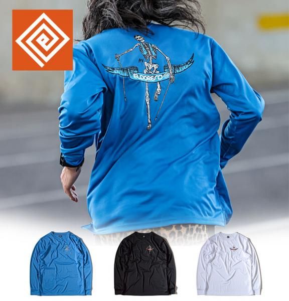 ELDORESO 長袖 ボーンマンロングティー ELDORESO エルドレッソ Boneman Long Tee ボーンマンロングT メンズ