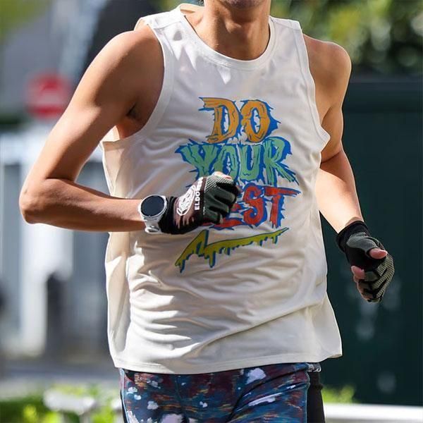 ELDORESO エルドレッソ Do Your Best Tank E1221925 メンズ