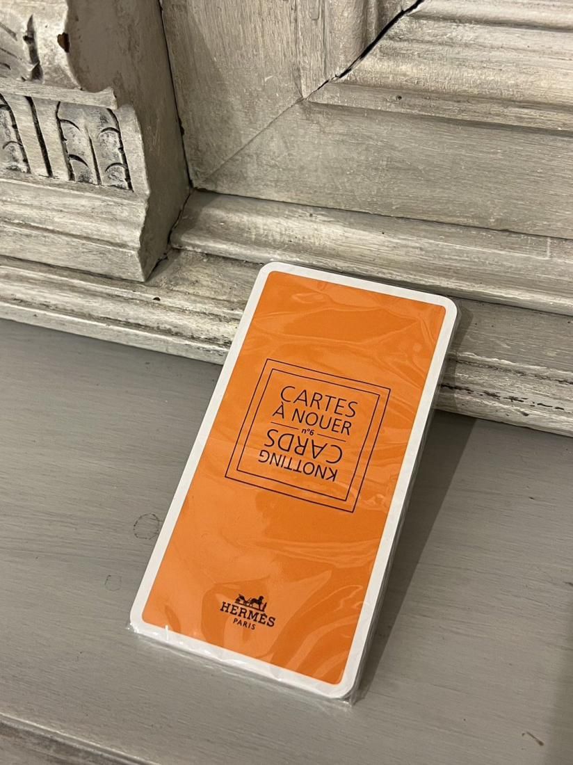 HERMES 分け合い ノッティングカード