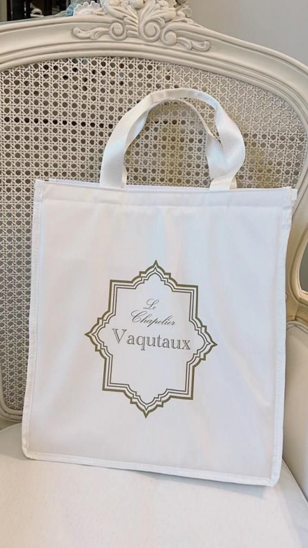 Vaqutaux ヴァクトー　トートバック voyage trunk 1st』 オリジナルトートバッグ ミルク