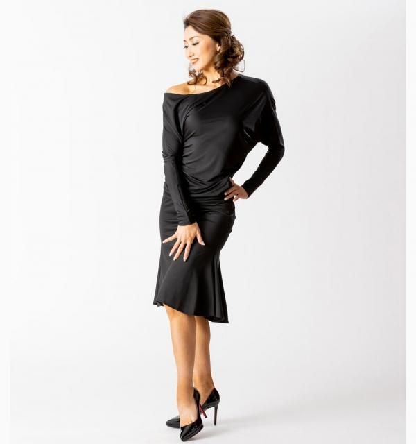 クリスアンクローバー　エスパン・サルバーグ　トップス スクイーズトップ ブラック - クリスアンクローバー｜ダンス