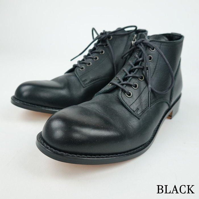 PADRONE（パドローネ）CHUKKA BOOTS with SIDE ZIP / BAGGIO（チャッカ