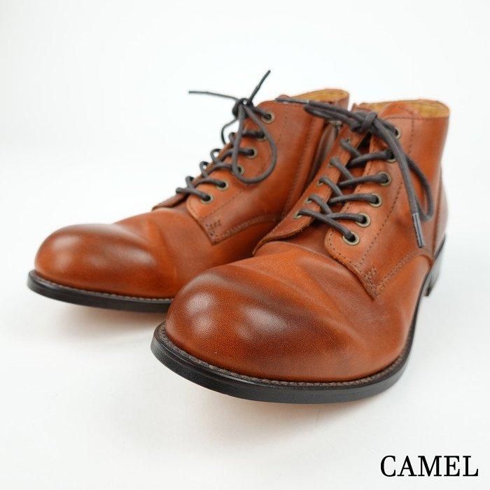 PADRONE（パドローネ）CHUKKA BOOTS with SIDE ZIP / BAGGIO（チャッカ 
