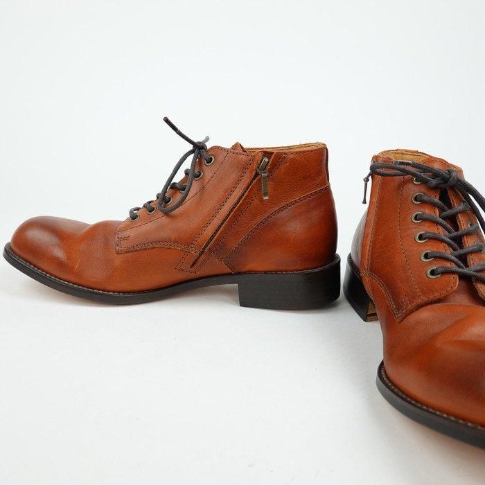 PADRONE(パドローネ)CHUKKA BOOTS with SIDE ZIP / BAGGIO(チャッカブーツwithサイドジップ)の通販 PADRONE(パドローネ)CHUKKA BOOTS with SIDE ZIP / BAGGIO(チャッカブーツwithサイドジップ)の通販