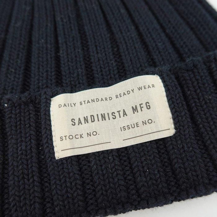 SANDINISTA（サンディニスタ）Daily Cotton Rib Knit Cap
