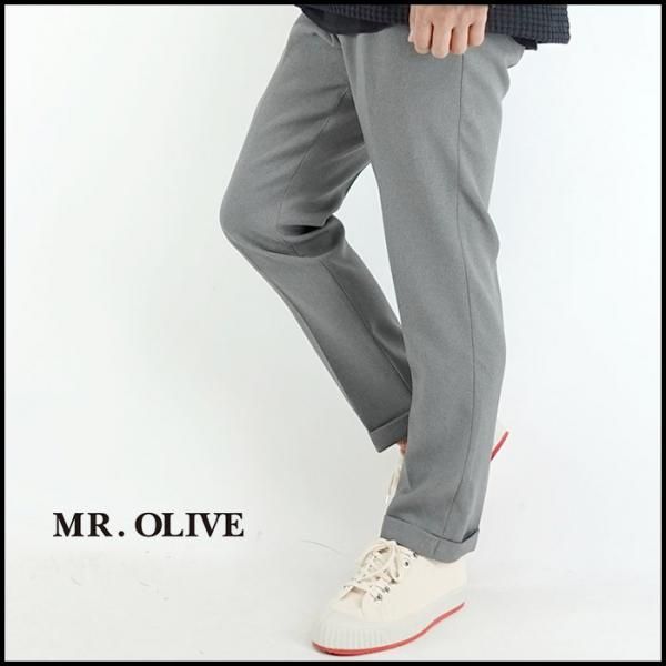 MR.OLIVE/ミスターオリーブ RETRO TWILL STA-PREEST TAPERED PANTS/レトロツイルスタプレテーパードパンツ