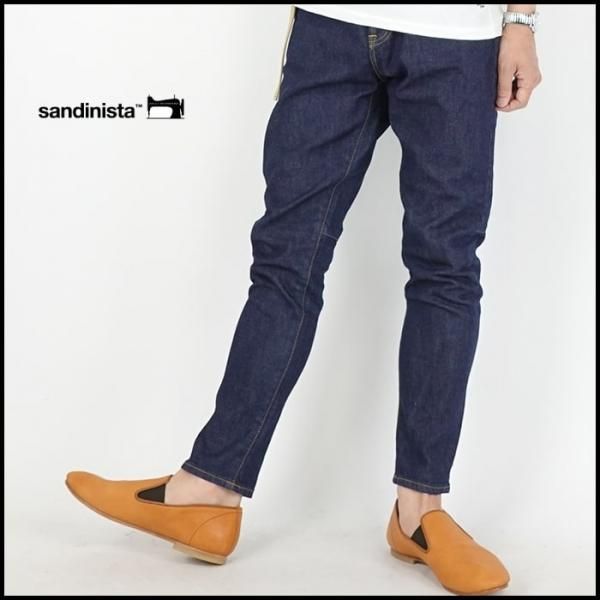 SANDINISTA(サンディニスタ)B.C.Stretch Denim Pants -Tapered SANDINISTA(サンディニスタ)B.C.Stretch Denim Pants -Tapered