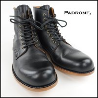 PADRONE/パドローネ<br>LACE UP BOOTS with BACK ZIP 
