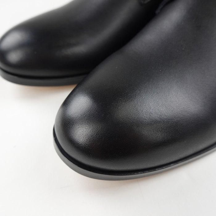 PADRONE（パドローネ）BL DERBY SHOES（プレーントゥヒール