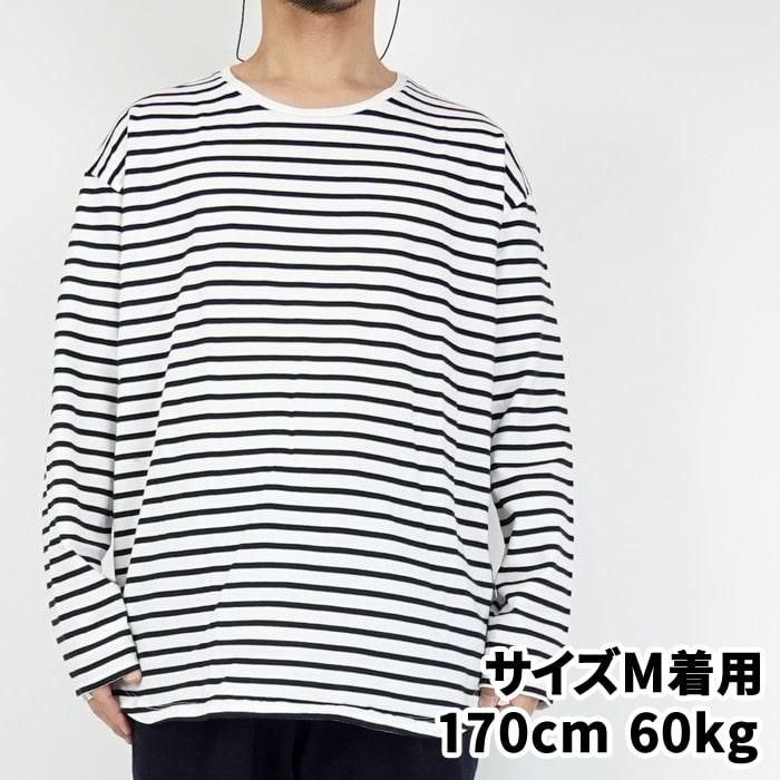 SANDINISTA/サンディニスタ Cadet Easy Fit Round Border L-S Tee/イージーフィットラウンドボーダーT