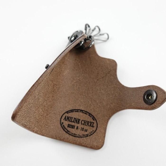 オーダー品　キーケース　ホーウィン　クロムエクセル　バーガンディ 3332360aa6bdde8a34616e048f8c11