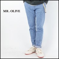 MR.OLIVE（ミスターオリーブ）<br>SUPER STRETCH DENIM USED WASH SLIM PANTS（スーパーストレッチデニムユーズドウオッシュスリムパンツ）