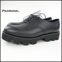 PADRONE（パドローネ）<br>PLAIN TOE with Chunky Sole（プレーントゥチャンキーソール）