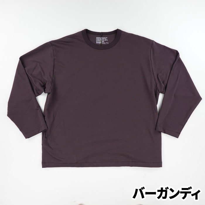 SANSINISTA/サンディニスタ Inlay Seam Pocket L-S Tee/インレーシームポケットロングスリーブTシャツ