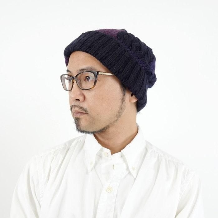 CAL O LINE(キャルオーライン)CABLE KNIT CAP(ケーブルニット CAL O LINE(キャルオーライン)CABLE KNIT CAP(ケーブルニット