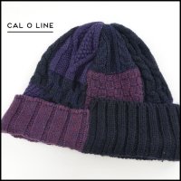 CAL O LINE（キャルオーライン）<br>CABLE KNIT CAP（ケーブルニットキャップ）