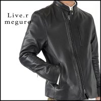 Liver meguro（リバーメグロ）<br>Semi double riders jacket（セミダブルライダースジャケット）