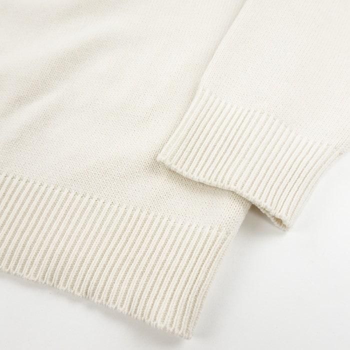 新品未使用　MANUAL ALPHABET マニュアルアルファベット　ニット MANUAL ALPHABET（マニュアルアルファベット）ALL TIME KNITCB CREW