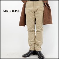 MR.OLIVE（ミスターオリーブ）<br>14W STRETCH CORDUROY 5POCKET TAPERED PANTS（ストレッチコーデュロイ５ポケットテーパードパンツ）