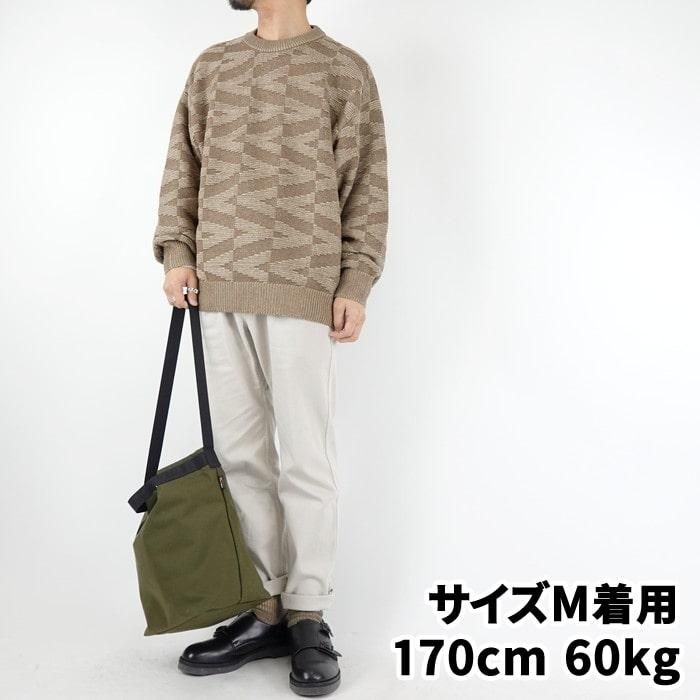 MR.OLIVE（ミスターオリーブ）7G GEOMETRIC JACQUARD RELAX