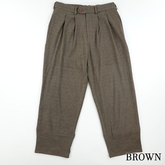 Modem design/モデムデザイン Cut&Sewn Tuck Pants/カットソー